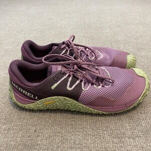 Merrell Shoes Womens Size 9.5 Purple Mesh Vibram Trail Running Sneakers J068188